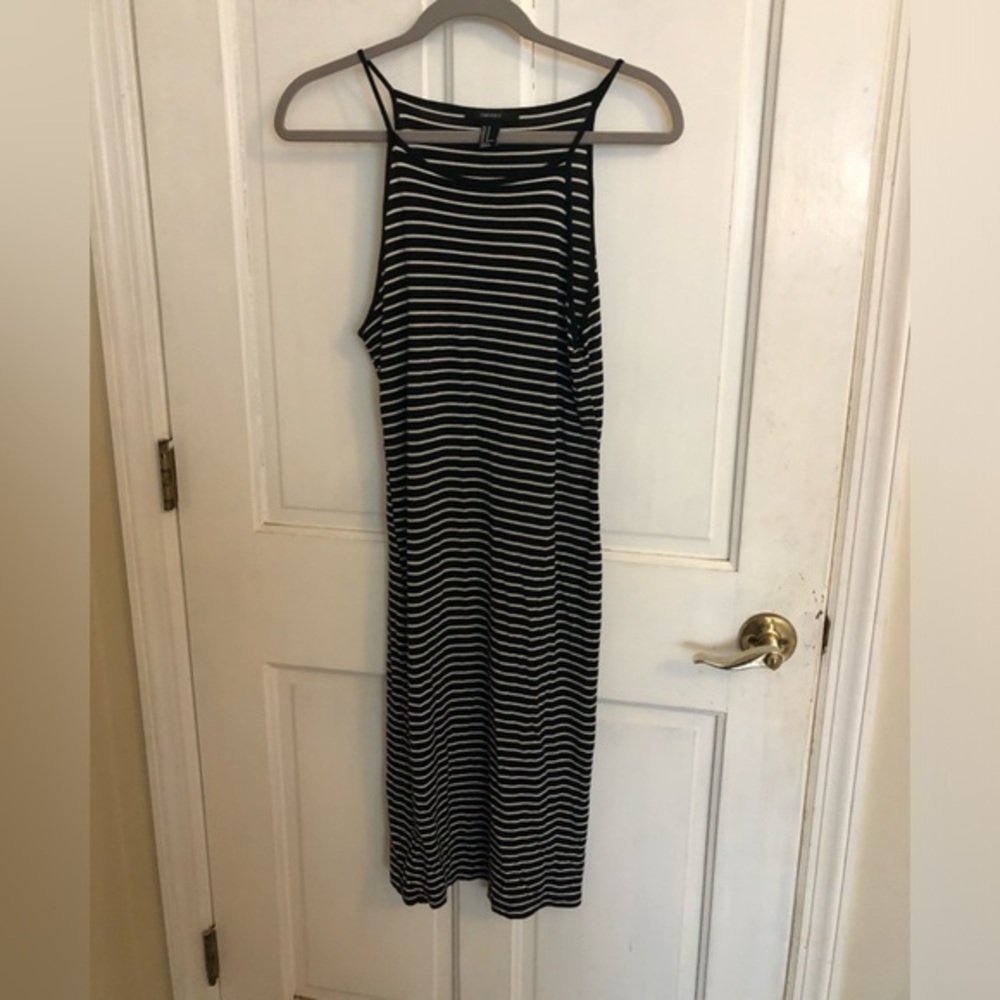 Forever 21 Dress Black and White Tee Jersey Shirt